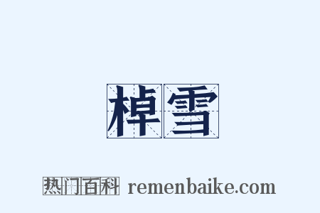 棹雪是什么意思的图片